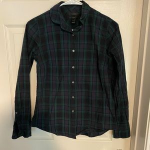 J.Crew Perfect Shirt in Blackwatch Plaid
